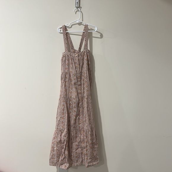 • LOUIS LOUISE • Girls CARINOUX FLORAL PRINT DRESS Pink / Gray Size 12 - Picture 3 of 4